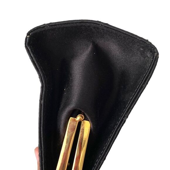 Vintage Escada Made in Italy Quilted Sling Bag with Gold Tone Hardware - Picture 13 of 15